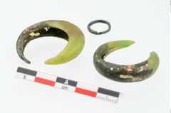 Foto von Bronzekopfschmuckring (NHMW-PRAE-026252)